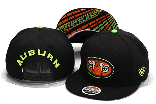 NCAA Auburn Tigers Z Snapback Hat #02